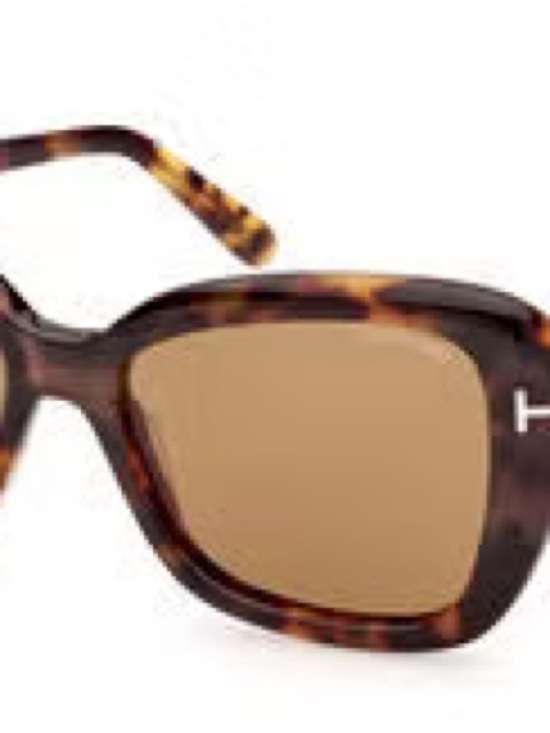 New arrival! Authentic TOM FORD
MAEVE FT1008 oversized Havana Cat Eye Sunglasses main image 5